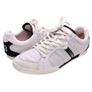 Yohji Yamamoto x adidas | Men | Y-3 Three Stripe Leather Sneakers | Size 5